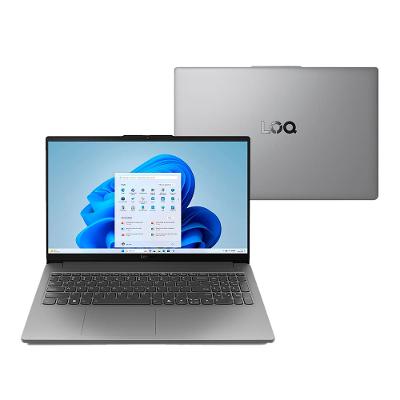 Notebook Gamer Lenovo LOQ-e Intel Core i5 12° Geração, 16GB RAM, 512GB SSD, GeForce RTX 3050 6GB, Tela Full HD 15.6" 144Hz e Windows 11 - 83ME0007BR