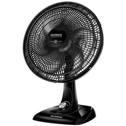 Ventilador de Mesa 40cm Mondial Super Power VSP-40-B 6 Pás 3 Velocidades - Preto