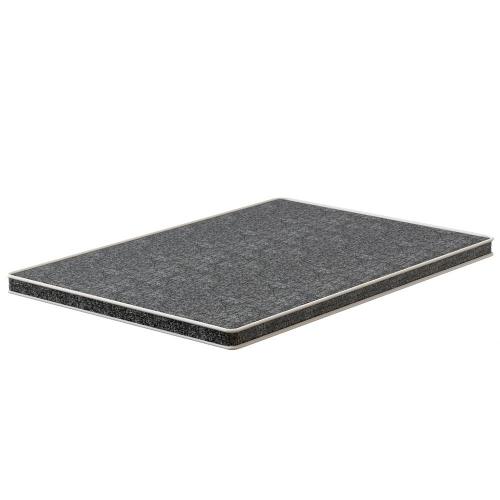 Colchonete de Casal Probel Guarda Costas Espuma D20 com Fitim 8x138x188cm - Preto