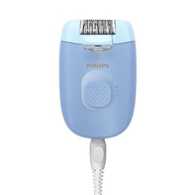 Depilador Philips Satinelle-C BRE247/00 Luz LED Cabeça Lavável 2 Velocidades Azul e Branco Bivolt