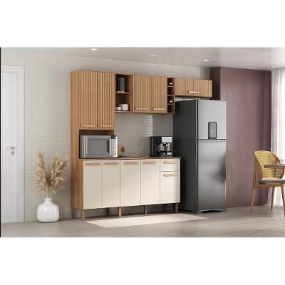 Cozinha Compacta Atualle Ravena 208cm 10 Portas 1 Gaveta MDP