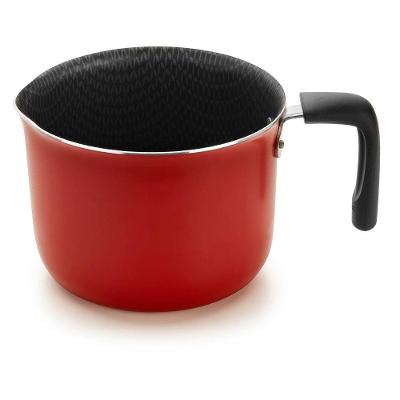 Leiteira Multiflon Gourmet 16cm Antiaderente 2,4L Vermelha