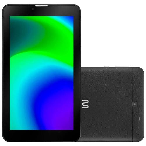Tablet Multilaser M7 NB360 com Tela 7”, 1GB, Wi-Fi, Câmera 2MP, Android 11 e Processador Quad Core - Preto