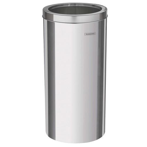 Lixeira Tramontina Sem Tampa Institucional 94540/037 em Aço Inox – 30 L