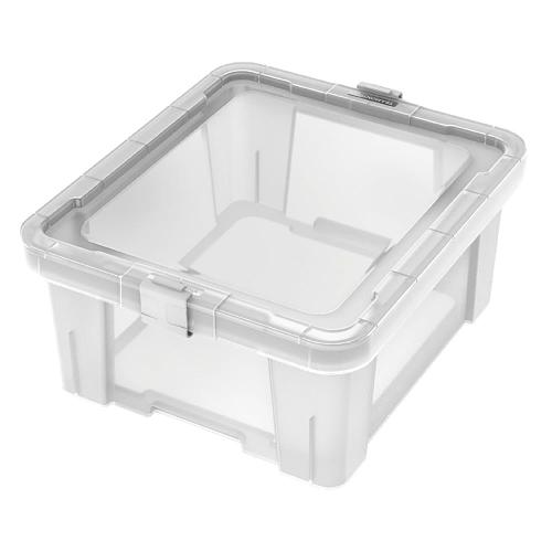 Caixa Organizadora em Polipropileno Tramontina Office 92550/011 com Tampa – 17 L