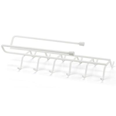 Suporte para Xícaras e Canecas Arthi Com Ponteira Plástica - Branco