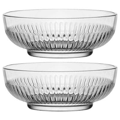 Conjunto com 2 Bowls Vitríssimo L`Hermitage em Vidro - 880ml