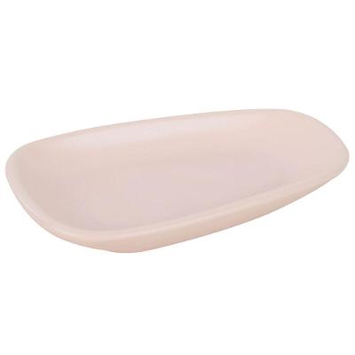 Prato Oval L’Hermitage Sumatra em Cerâmica 8,80 x 15,40 cm - Marfim