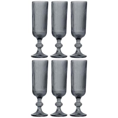 Conjunto de Taças L`Hermitage Cameratta em Vidro 160ml - 6 Peças