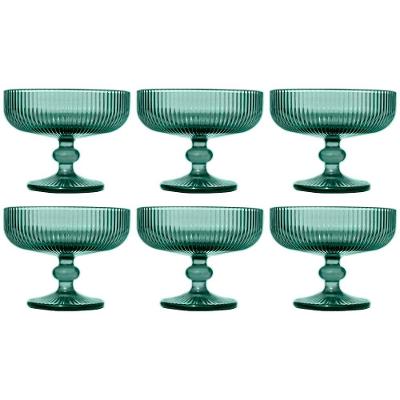 Conjunto de Taças para Sobremesa L`hermitage Cameratta em Vidro 310ml - 6 Peças