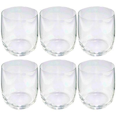 Conjunto de Copos Baixo Jazz Fracalanza em Cristal 390ml - 6 Peças