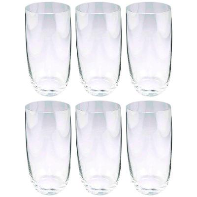 Conjunto de Copos Alto Jazz Fracalanza em Cristal 460ml - 6 Peças