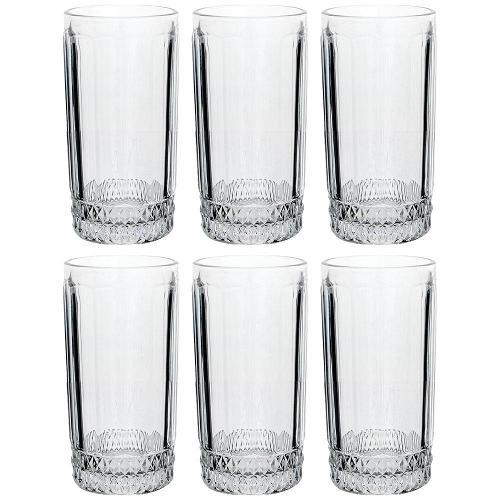 Conjunto de Copos Altos L`Hermitage Splendor 360 ml - 6 Peças