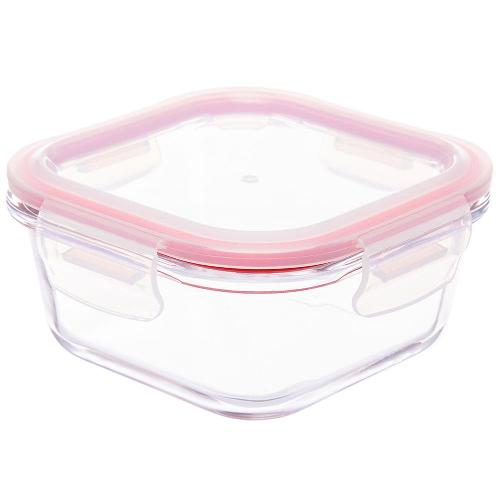 Pote Quadrado Hermético Invicta Conserve It em Vidro – 520 ml