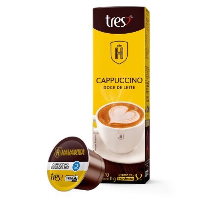 Cápsula de Cappuccino Doce de Leite Havanna TRES