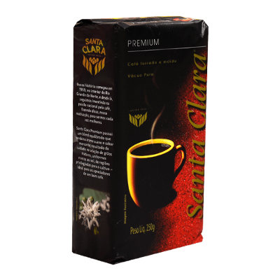 Café Torrado e Moído Santa Clara Premium a Vácuo 250g