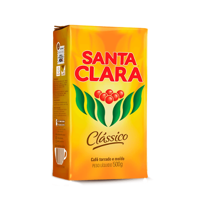 Café Torrado e Moído Santa Clara Clássico a Vácuo 500g