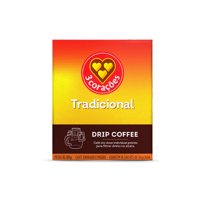 Drip Coffee Tradicional 3 Corações