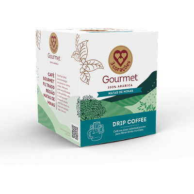 Drip Coffee Gourmet Matas de Minas 3 Corações