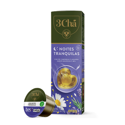 Cápsula de Chá Noites Tranquilas TRES 3Chá
