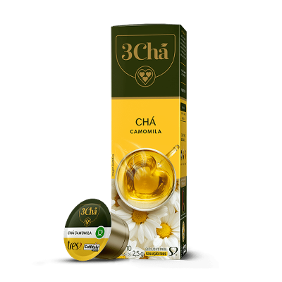 Cápsula de Chá de Camomila TRES 3Chá