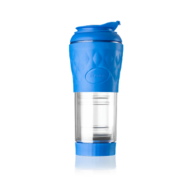 Cafeteira Portátil Azul 350ml - Pressca