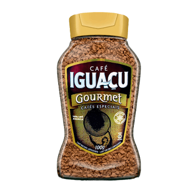 Café Solúvel Iguaçu Liofilizado Gourmet Vidro 100g