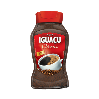 Café Iguaçu Solúvel Clássico - Vidro 100g