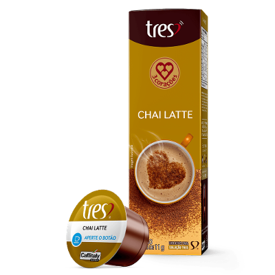 Cápsula Chai Latte TRES 3 Corações