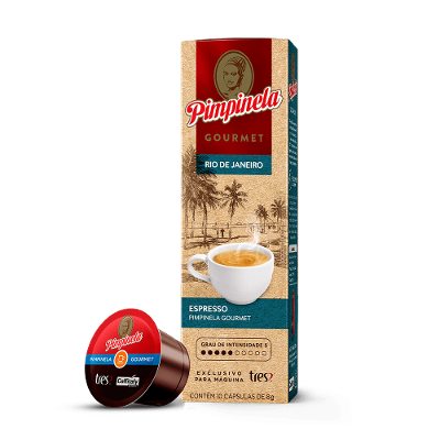 Cápsula de Café Espresso TRES Pimpinela Gourmet
