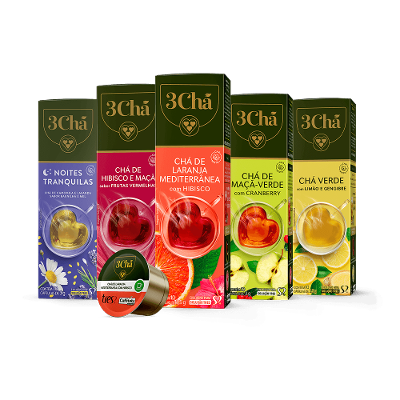 Kit Cápsulas Chás Especiais