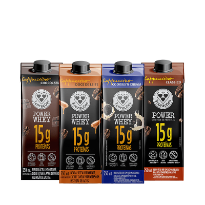 Kit Cappuccino Power 3 Corações