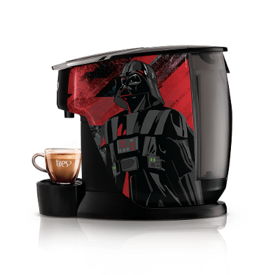 Cafeteira Espresso Touch Star Wars™ Darth Vader Vermelha Automática - TRES 3 Corações
