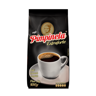Café Torrado e Moído Pimpinela Extra Forte Pacote 500g