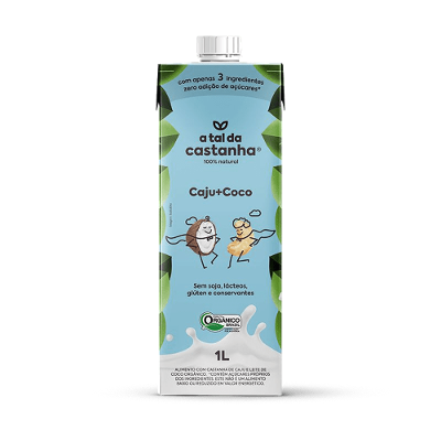 Castanha de Caju + Coco Orgânico 1L - A Tal da Castanha