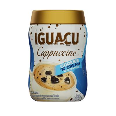 Cappuccino Iguaçu Cookies'n Cream Pote 200g