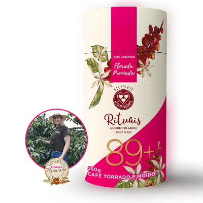 Café Torrado e Moído Florada 89+ Norma Marcílio 3 Corações Lata 250g