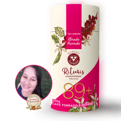 Café Torrado e Moído Florada 89+ Inglescivania Pereira 3 Corações Lata 250g