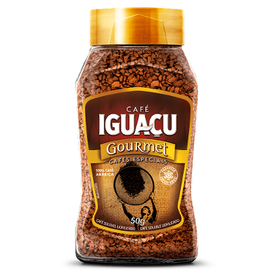 Café Iguaçu Solúvel Liofilizado Gourmet - Vidro 50g
