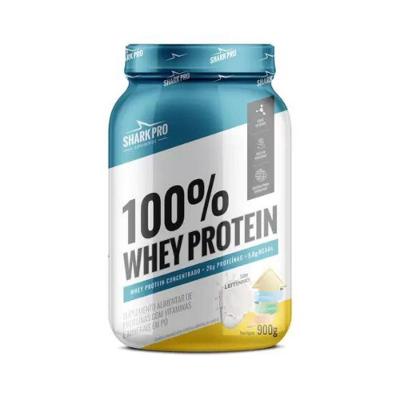 Suplemento em Pó 100 Whey Sabor Leitinho 900g Shark Pro