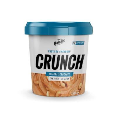 Pasta de Amendoim Crunch 1kg Integral Crocante Shark Pro