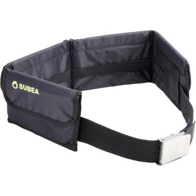 Cinto Maleável de Mergulho com Bolsos para Lastros Cinza