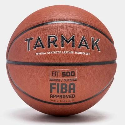 Bola de Basquete Tamanho 7 BT500 TOUCH Marrom