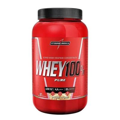 Whey Protein Concentrado 100 Pure Cookies 900g Integralmedica