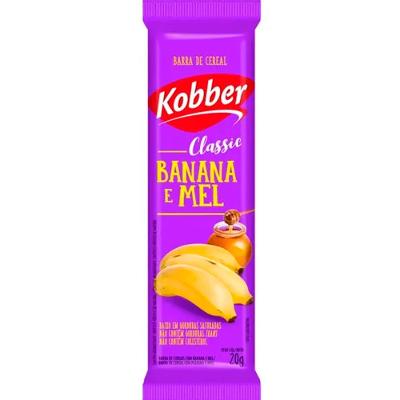 Barra de Cereais Banana e Mel Kobber
