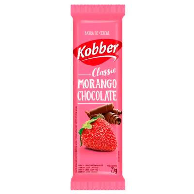 Barra de Cereais Morango com Chocolate Kobber