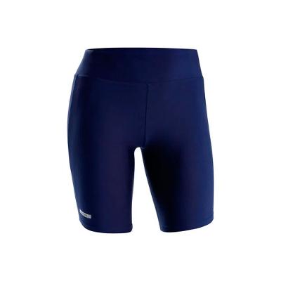 Shorts Legging Feminino de Corrida Azul Marinho Kalenji