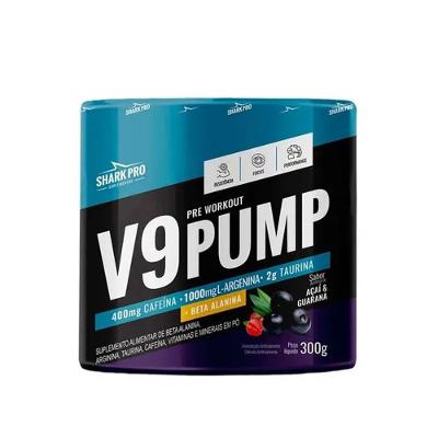 V9-pump Pre Workout Pré Treino 300g Açai