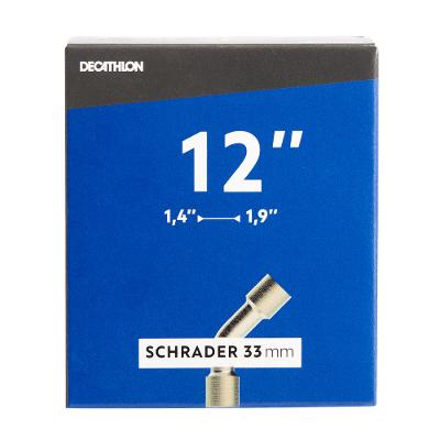 Câmara de Ar 12cm Secção de 1,4 a 1,9 Schrader