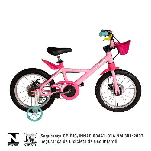 Bicicleta Infantil Aro 16 Unicórnio Btwin